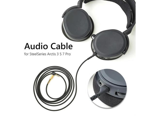 Game Headphone Audio Cable 2m Gaming Headset Audio Cable Extension Cord Replacement for SteelSeries Arctis 3 5 7 Pro
