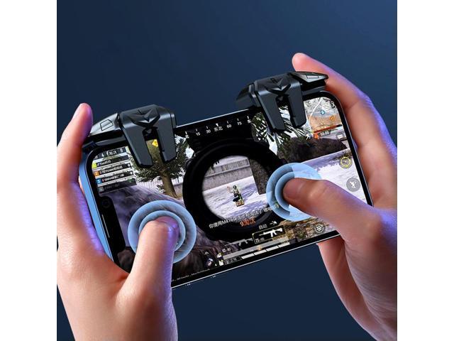 2pcs Mobile Gamepad Trigger Joystick Latency-Free Control for PUBG Game Shooter Fire Button Controller for Android Phone