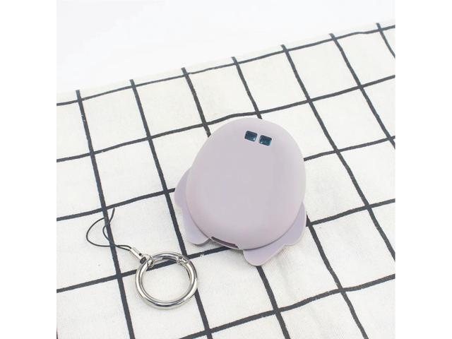 Silicone Case Anti-drop Protective Cover with Lanyard Shockproof Cartoon Shark Shape for Tamagotchi Uni 2023 Virtual Pet Machine