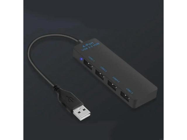 Versatility 4Port USB3.0 Hub USB Splitter for Computers and TVs for Office Study Entertainment Use Highly Speed USB Hub
