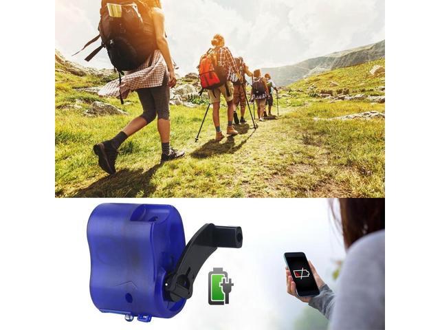 Hand Crank Power Charger Travel Emergency USB Charging Mini Manual Generator