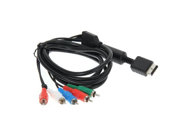 AV Component Cable Cord Wire HDTV AV Audio Video Component Cable Cord Game Adapter for 2 3 PS2 PS3