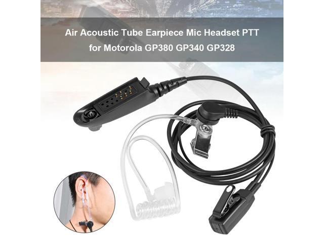 Practical Walkie Talkie Earpiece Headset Mic PTT Earphone Walkie Talkie Headset Multifunctional for GP380 GP340 GP328