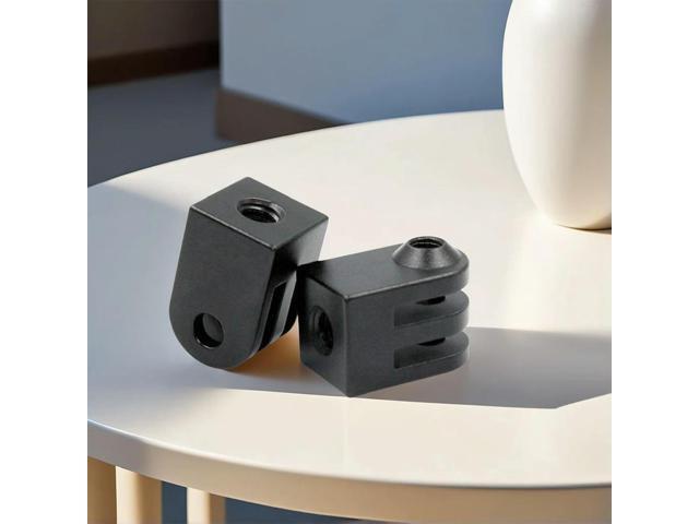 5 Pcs Aluminum Alloy 1/4 Inch Screw Mini Tripod Adapter Mount Camera Tripod Mount Adapter for GoPro Hero 13/12/11/10/9/8/7/6/5/4