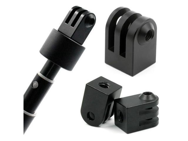 5 Pcs Aluminum Alloy 1/4 Inch Screw Mini Tripod Adapter Mount Camera Tripod Mount Adapter for GoPro Hero 13/12/11/10/9/8/7/6/5/4