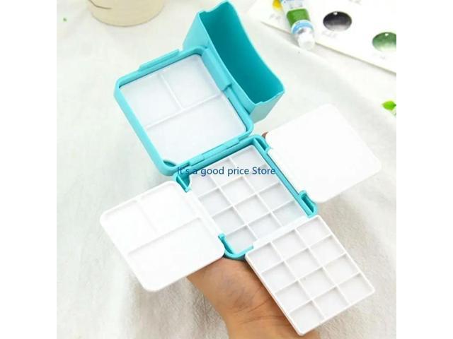 Watercolour Empty Box Empty Watercolour Paint Palette Travel Watercolour Palette with Palette Drawing Accessories