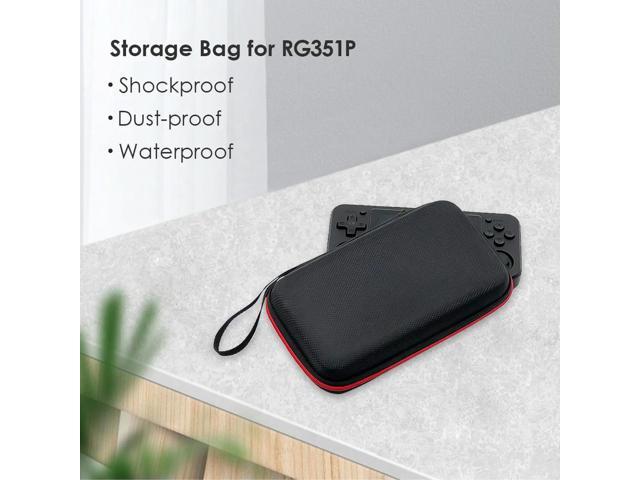 Bag Pouch for RG350 Game Console Protective Dustproof Zipper Carry Bag