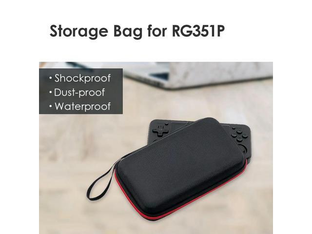 Bag Pouch for RG350 Game Console Protective Dustproof Zipper Carry Bag