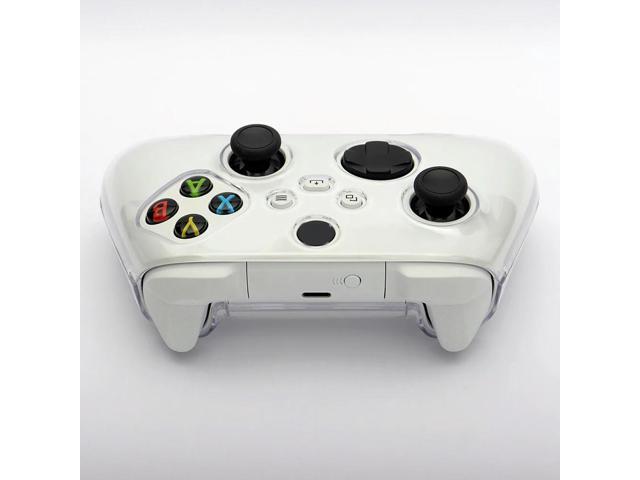 Clear Crystal Case Anti-Slip Transparent Skin Housing Case Travel Protective Case for Xbox Series X/S Controller