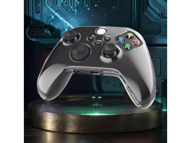 Clear Crystal Case Anti-Slip Transparent Skin Housing Case Travel Protective Case for Xbox Series X/S Controller