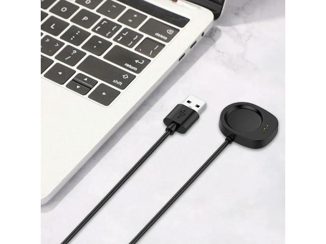 1 M USB Charging Cable Magnetic Power Charge Wire Charger Adapter Charge Cord for Amazfit T-Rex3 (A2322)/Amazfit Balance (A2286)
