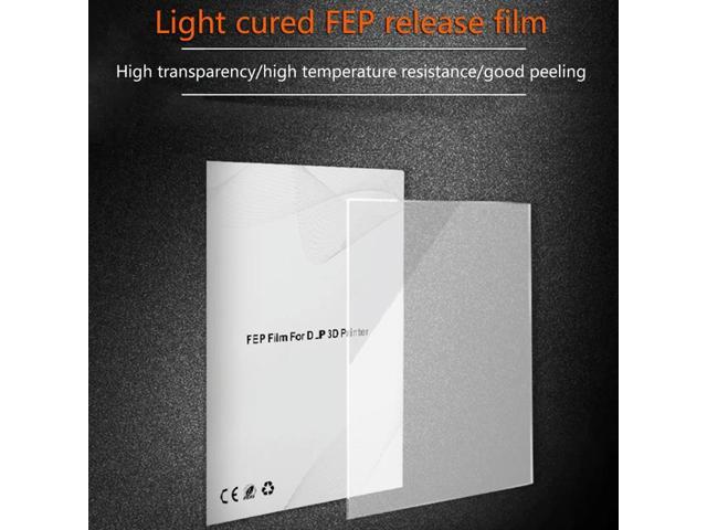 2pcs FEP Films 280x200x0.1mm SLA LCD Release Film Photo Sensitive Resin Film for Resin For SLA DLP 3D Printer