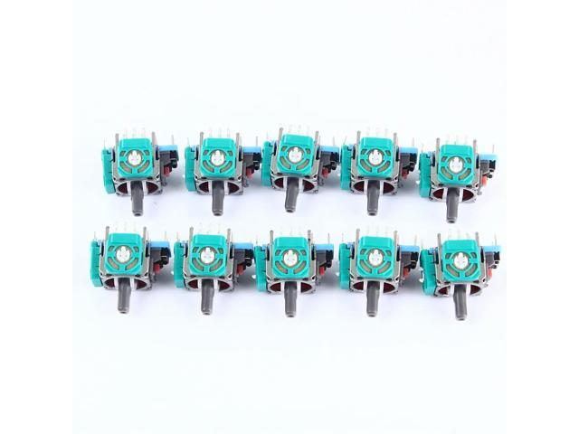 10 Pcs 3D Analog Joystick Joystick Module ThumbStick Repair Parts Accessories for 4 Gaming Controller Accessories