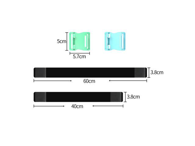 2pcs Leg Straps Game Handle Holder Belts Adjustable Feet Ring Tie Elastic for Nintendo Switch/OLED Controller