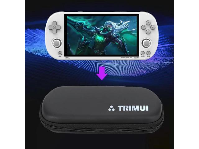 EVA Hard Carrying Case Dustproof Protective Hard Case Video Game Console Case for Trimui Pro Handheld Game Console