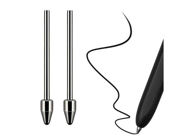 Titanium Alloy Plastic Fine Point Pencil Nibs with Clip Stylus Tips for S24Ultra Tab S9 S9U S9FE S Pencil