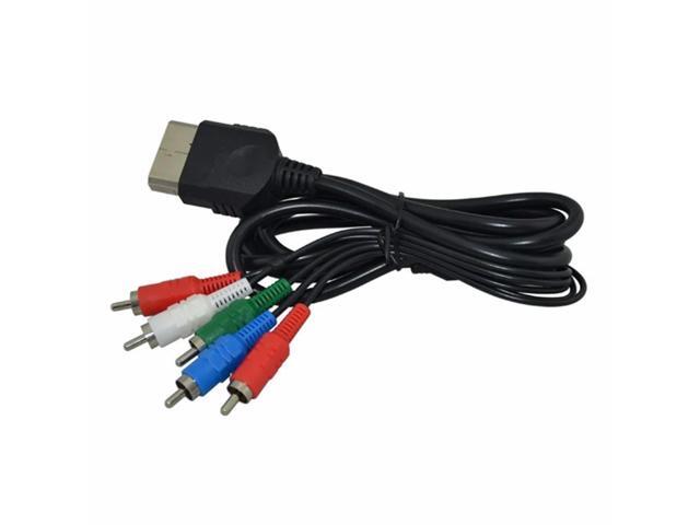 1.8m RCA Audio Video Cable AV Cable High Definition HD Component TV Hookup Connection Cord for Classic Xbox