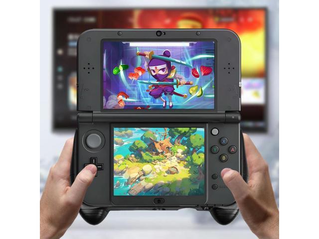 Hand Grip Handle Stand with Kick-Stand Handle Console Grip Controller Grip Case Hand Grip Holder for Nintendo 3DS XL LL