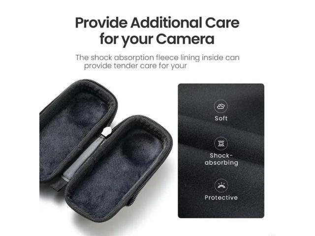 Portable EVA Protective Carrying Case For 360 Camera Accessories Shockproof