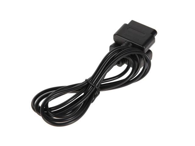 2PCS 1.8m Game Controller Extension Cable Data Cord Gaming Extension Cable Cord for SNES Super for Nintendo 16 Bit Controller