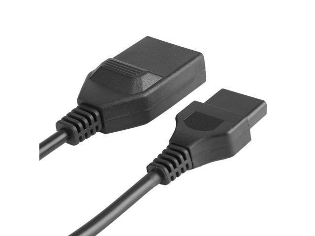 1.8m/5.9ft Controller Extension Cord 15Pin Extension Cable 5.5mm Outer Diameter Extension Cable Cord Wire for SNK FC NEO GEO CD