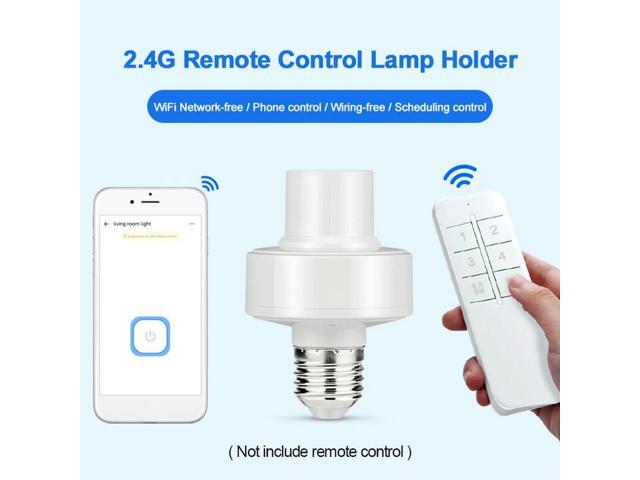 EWeLink Light Bulb Socket E27 Bulb Holder LED Lamp Holder Protocol APP Remote Control Bluetooth-compatible