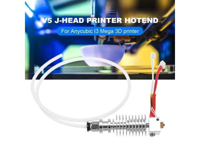 0.4mm Nozzle V5 J-head Printer Hotend with Hotend Heat Sink 3D Print Parts 3D Printer Head for Anycubic I3 Mega