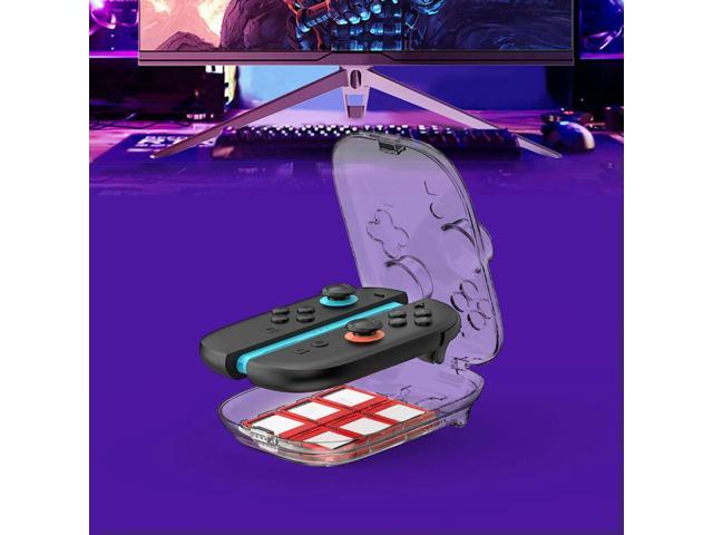 Transparent Shell Magnetic Buckle Protective Case Shockproof Game Controller Cover for Switch 2 Accessories