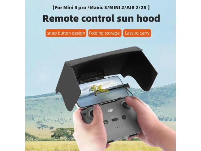 Remote Controller Monitor Sunshade Foldable Sunshade Drone Accessories Eye Protection for Mavic 3/Mini 2/Air 2S/MINI 3 Pro RC-N1