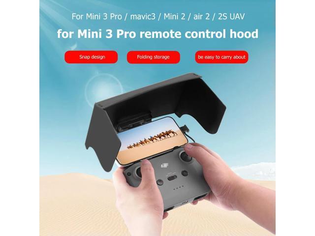 Remote Controller Monitor Sunshade Foldable Sunshade Drone Accessories Eye Protection for Mavic 3/Mini 2/Air 2S/MINI 3 Pro RC-N1