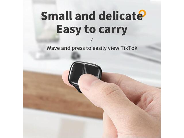 Wireless Remote Control Ring Bluetooth-compatible 5.3 Mini Remote Control 10m Effective Distance for Watching Video