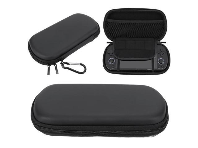 Handheld Game Console Case with Tempered Glass Film EVA Protective Case Shockproof for Trimui Pro Handheld Game Console