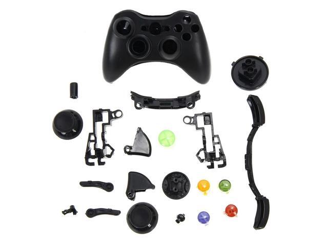 Plastic Front Back Cover for Xbox 360 Wireless Controller Gamepad Housing Shell Cover Replacement Housing Shell Game Accessories