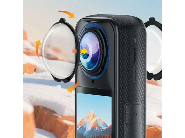 Lens Protective Cover Anti-Scratch Lens Protector Protective Lens Cap Cover for X5 Accessories