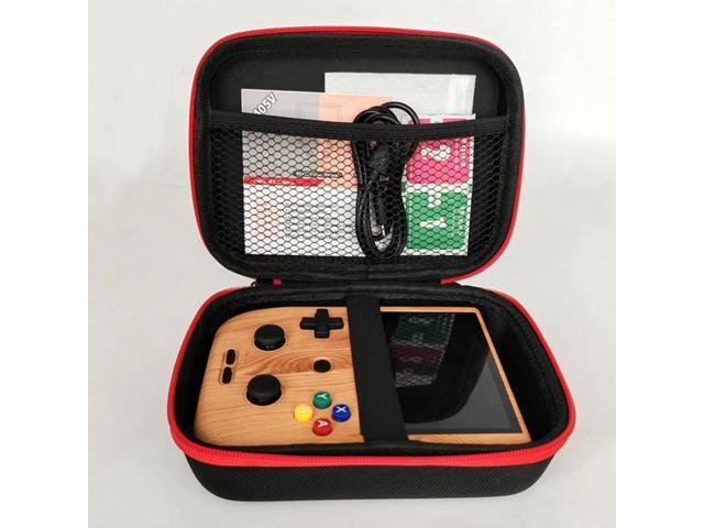 EVA Carrying Case Bag Shockproof Anti-Scratch Hard Carry Bag With Handle Mesh Pocket for ANBERNIC RG405V Console Accessories