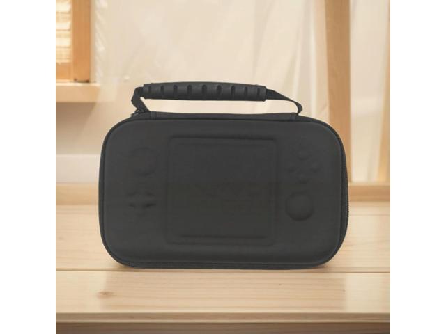 EVA Portable Carrying Case Waterproof Carrying Bag Shockproof Zipper Handbag with Pocket for Anbernic RG Cube Retro Game Console