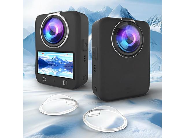 For Osmo 360 Action Camera Lens Guard Wear Resist Camera Protective Cover Seamless Plastic Lens Cover Camera Accessories