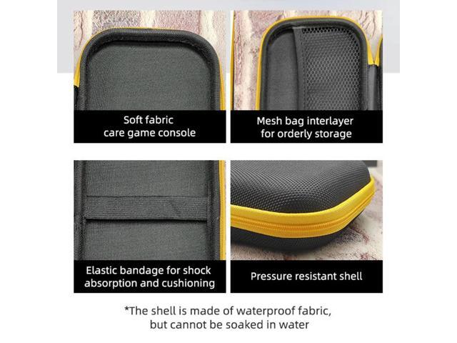 Carrying Case Bag EVA Hard Carrying Case Anti Scratch with Mesh Pocket Anti-Drop for RG ARC-D RG ARC-S Handheld Game Console