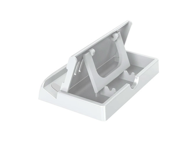 Desktop Stand with Anti-Slip Silicone Pad Game Console Bracket Back Heat Sink Adjustable for Rog Ally/Steam Deck