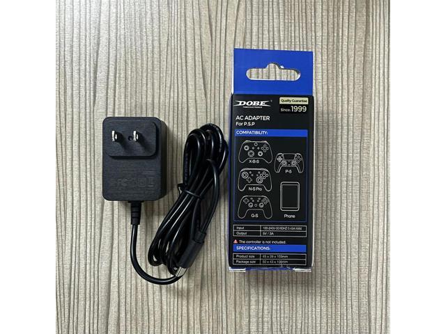 15W USB-C Charger AC Power Adapter Portable Travel Charger Power Cord AC Adapter for PS5 Portal/PS5/Switch/XBOX