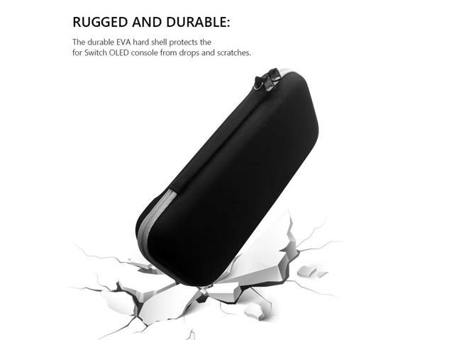 Carrying Case Fit Switch Console and Game Accessories Travel Portable Pouch EVA Hard Shell Case for Nintendo Switch OLED Model