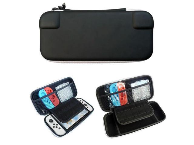 Carrying Case Fit Switch Console and Game Accessories Travel Portable Pouch EVA Hard Shell Case for Nintendo Switch OLED Model