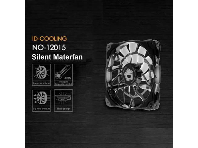 Computer Water Cooling System Waterblock 12cm Thin Chassis Cooling Fan for PC Case CPU 4 Pin Silent Radiator
