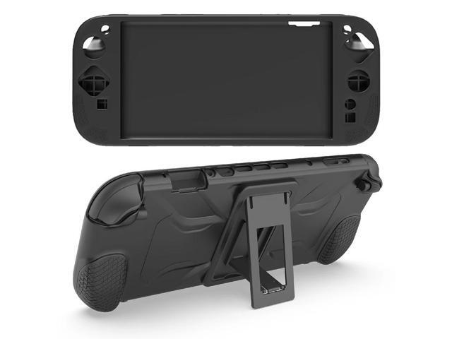 Silicone Case with Stand for Switch 2 Full Protective Shell Anti-Slip Soft Shell for Nintendo for Switch 2 Game Accessories
