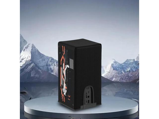 Dust Cover Removable Dustproof Cover Vertical Protective Case Oxford Waterproof Cloth Dust Guard for Xbox Series X Game Console