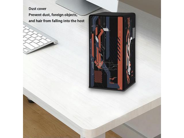 Dust Cover Removable Dustproof Cover Vertical Protective Case Oxford Waterproof Cloth Dust Guard for Xbox Series X Game Console
