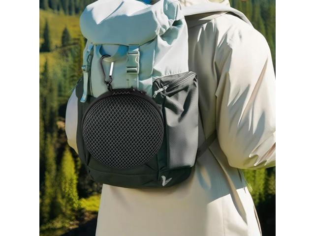 For Beosound 1/2nd Gen/3rd Gen Portable Audio Carrying Bag with Mesh Bag Outdoor Speaker Case Outdoor Travel Carry Case