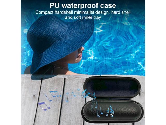 Hard Carrying Case for Beats Pill Speaker PU Waterproof Protective Travel Case Anti-scratch Hard Travel Case Speaker Accessories