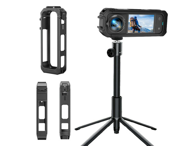 Camera Cage Magnetic Quick Release Interface Protective Case Action Camera Frame for X5 Camera Accessories