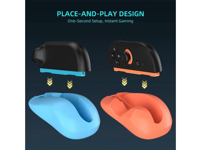 2PCS Gaming Controller Mouse Left+Right Controller Bracket Stand Holder Handle Stand Holder for Nintendo for Switch 2 Joy-Con